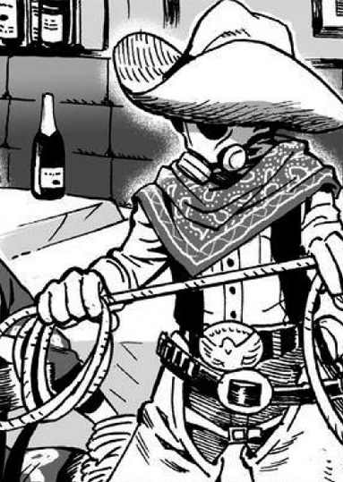 Gasmask Cowboy