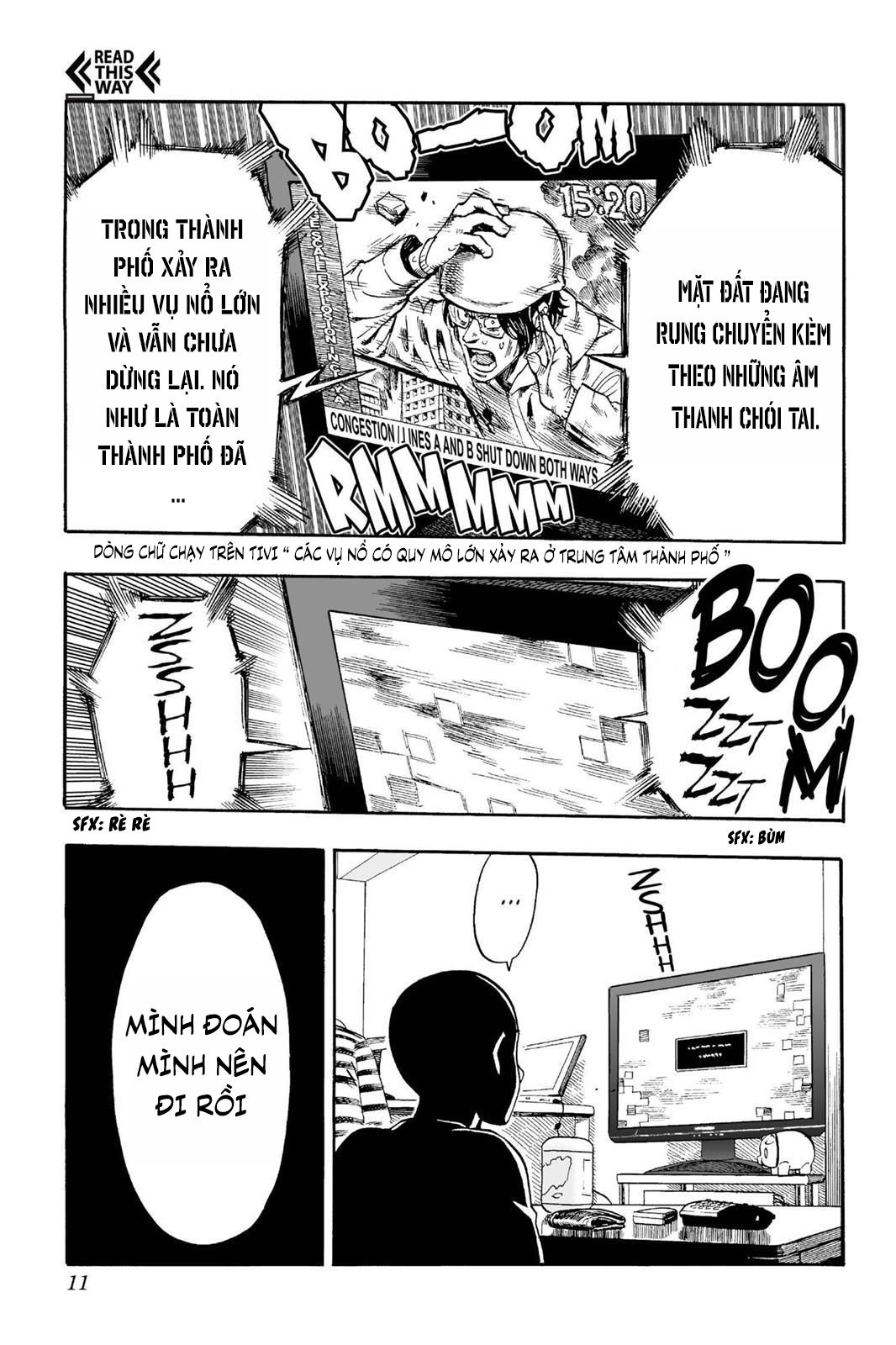 One Punch Man chapter 1 ảnh 12
