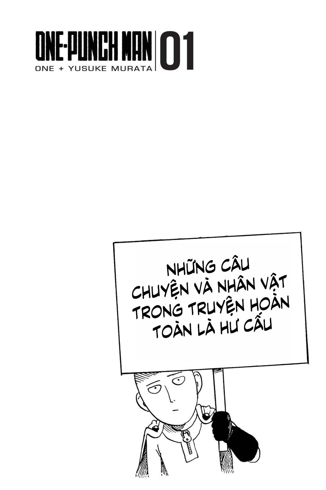 One Punch Man chapter 1 ảnh 3