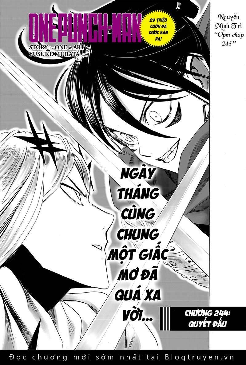 One Punch Man chapter 244 ảnh 1