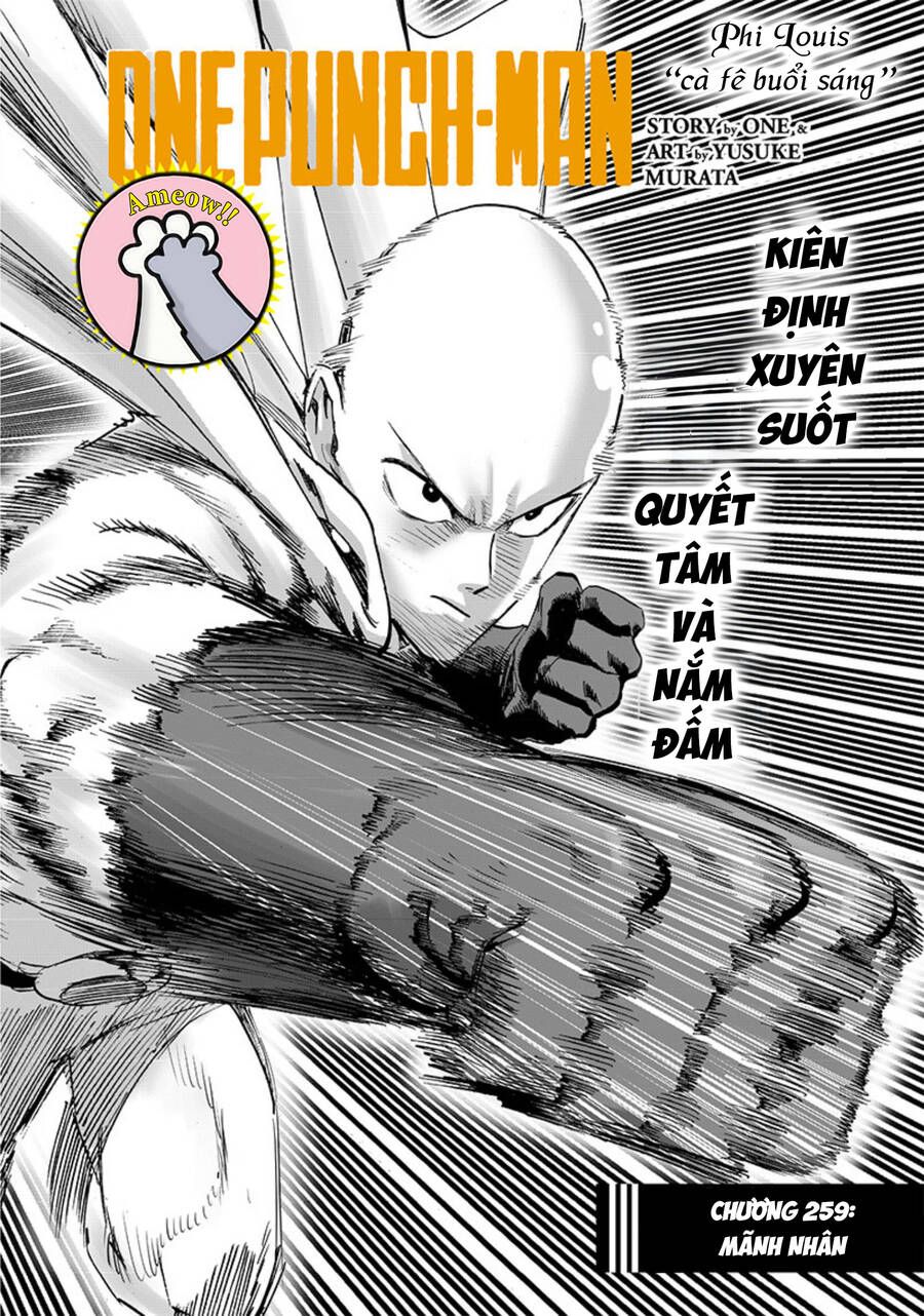 One Punch Man chapter 259 ảnh 1