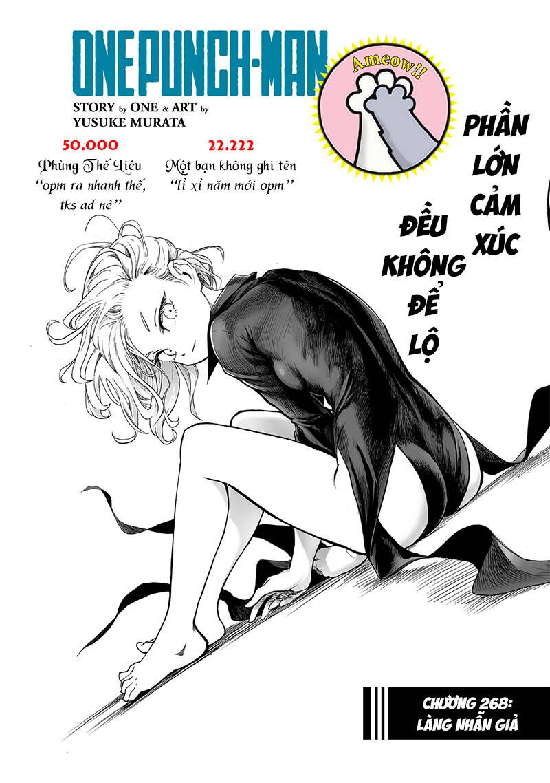 One Punch Man chapter 268 ảnh 1