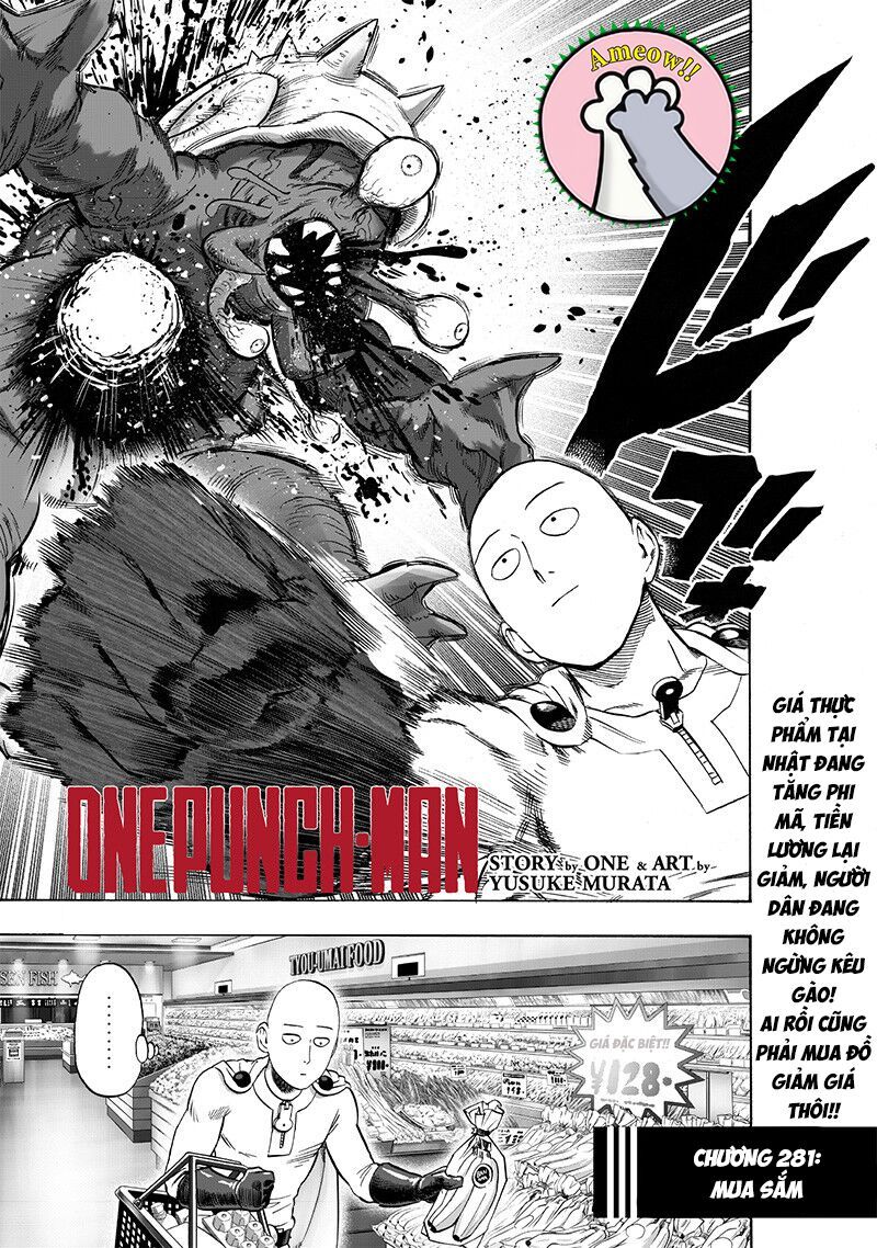 One Punch Man chapter 281 ảnh 1
