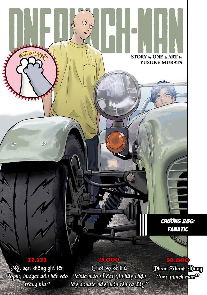 One Punch Man chapter 286 ảnh 1
