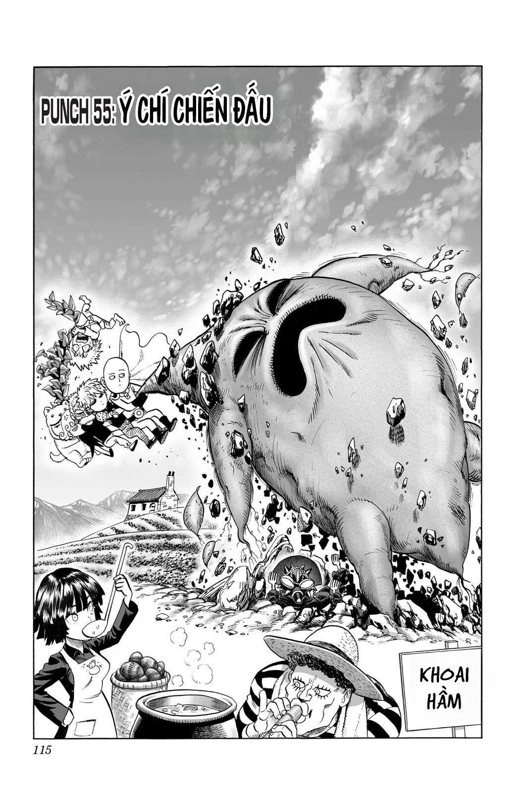 One Punch Man chapter 55 ảnh 1