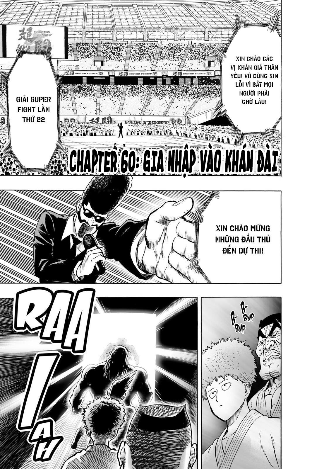 One Punch Man chapter 60 ảnh 1