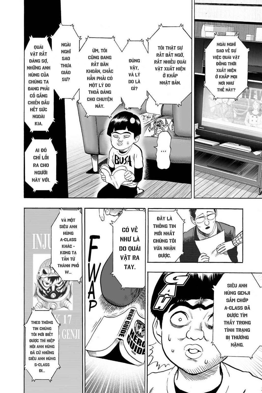 One Punch Man chapter 64 ảnh 9