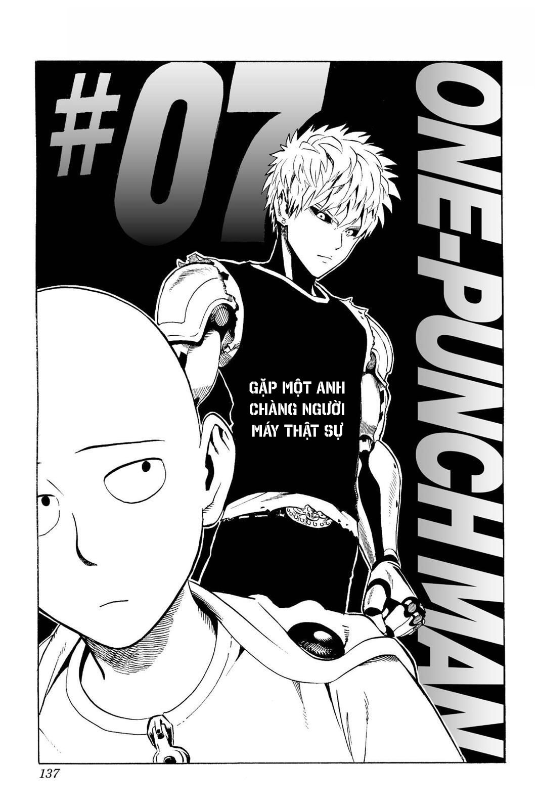 One Punch Man chapter 7 ảnh 1