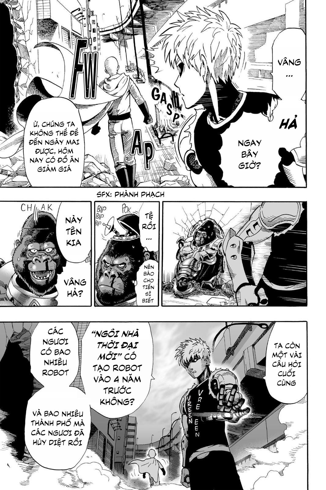One Punch Man chapter 9 ảnh 16