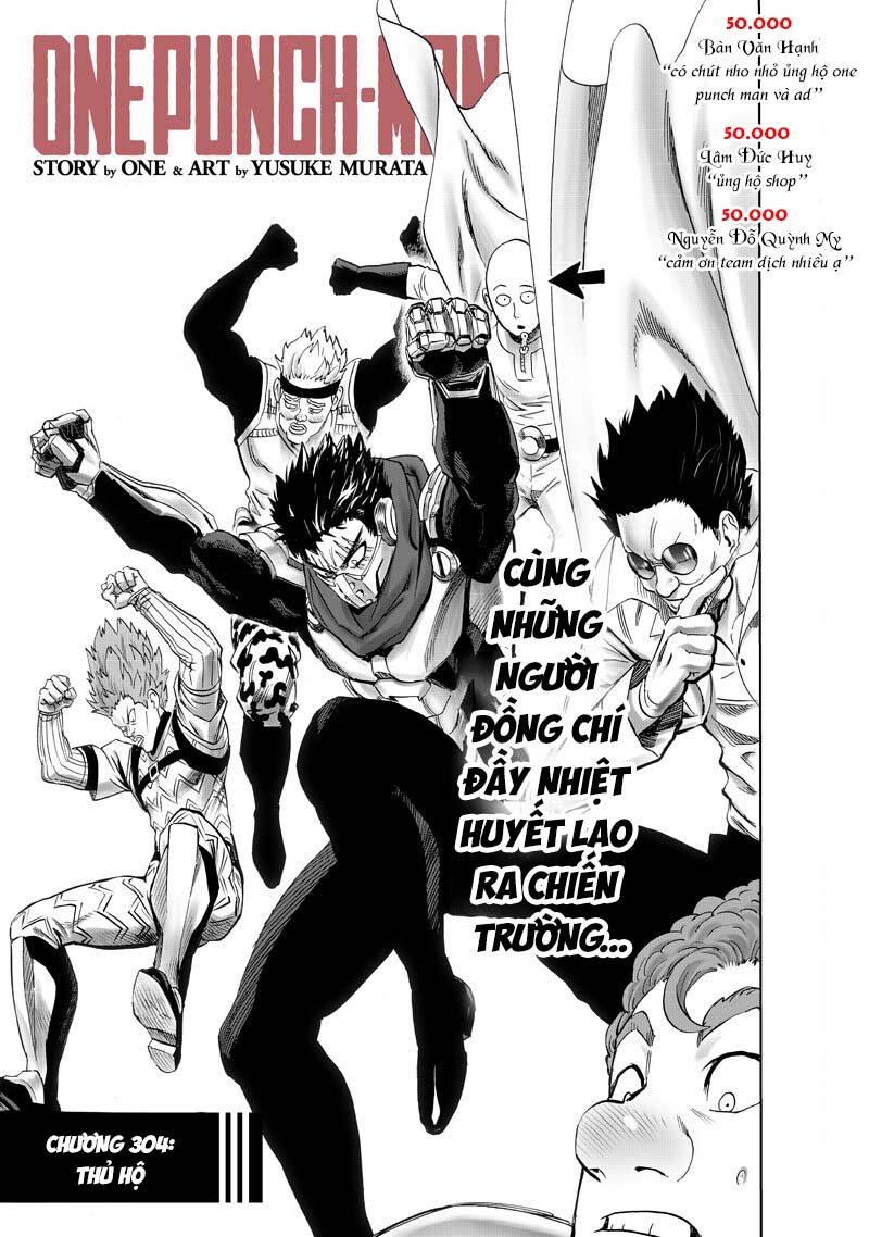 One Punch Man chapter 304 ảnh 1